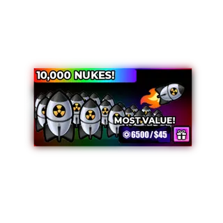 Merge a Nuke! 10,000 Nukes