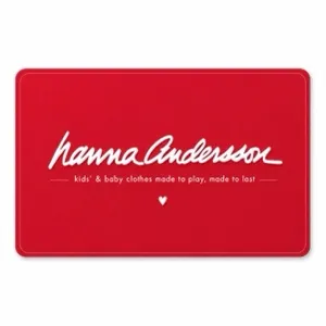 $50.00 Hanna Andersson ( hannaandersson.com)