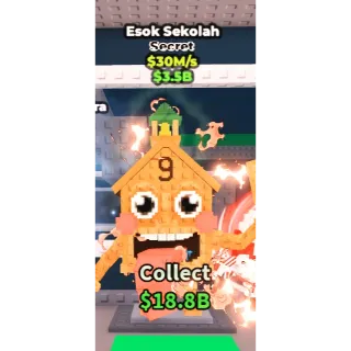 ESOK SEKOLAH 30M/S STEAL A BRAINROT - FAST DELIVERY