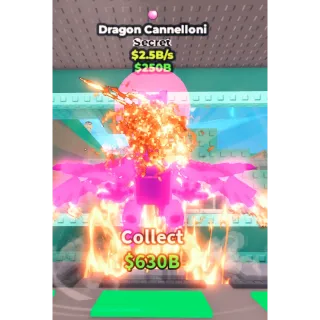 DRAGON CANNELLONI 2.5B GALAXI - STEAL A BRAINROT - FAST DELIVERY