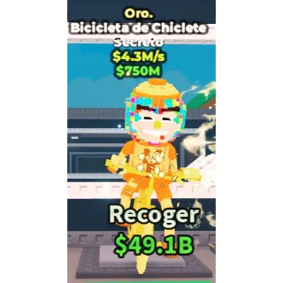 CHICLETERA BICICLETERA 4.3M/s steal