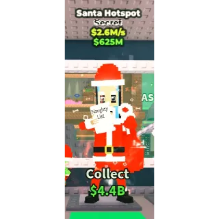 SANTA HOTSPOT 2.6M/S STEAL A BRIANRO