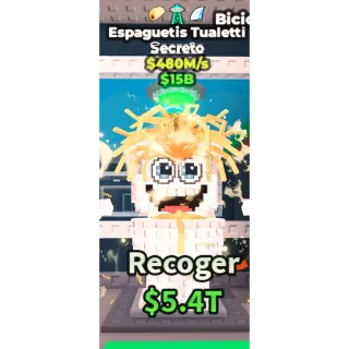 SPAGHETTI TUALETTI 480M/S steal a br