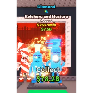 KETCHURU AND MUSTURU DIAMANTE 233.7M/S - STEAL A BRAINROT - FAST DELIVERY