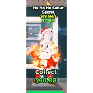 HO HO HO SAHUR 19.5M/S STEAL A BRAIN