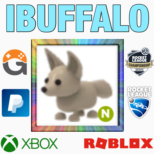 Roblox Adopt Me Kitsune Pet Neon