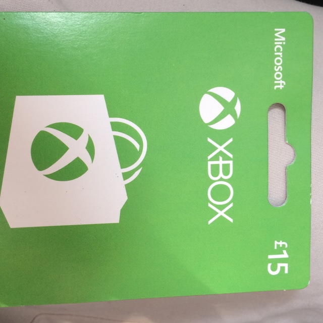 15 gift card xbox