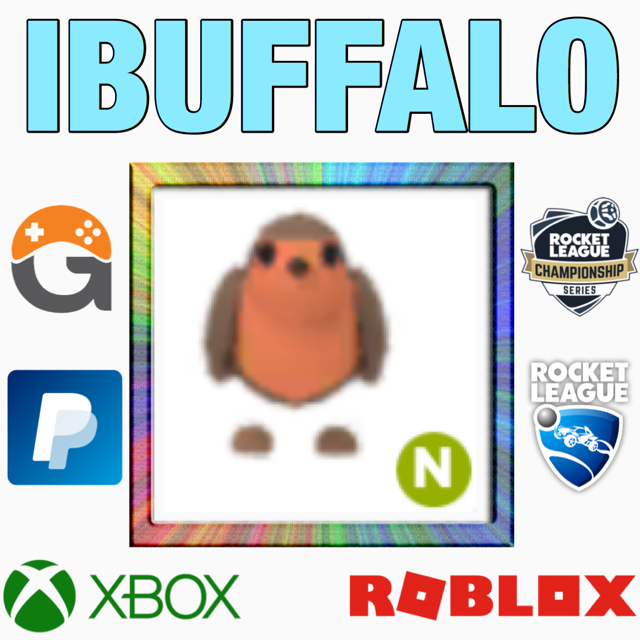 Pet Robin Neon In Game Items Gameflip - neon robin roblox adopt me