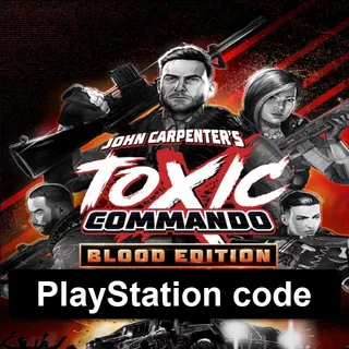 John Carpenter's Toxic Commando Blood Edition - PS5 - PlayStation 5 - Instant Delivery - Code