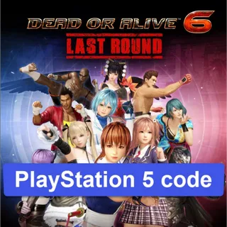 DEAD OR ALIVE 6 Last Round - PS5 - PlayStation 5 - Instant Delivery