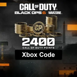 COD Points Xbox BO6 Call of Duty Black Ops 6 and Warzone