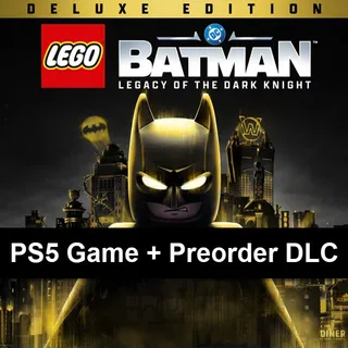 LEGO Batman: Legacy of the Dark Knight Deluxe Edition - PS5 Game + Preorder DLC