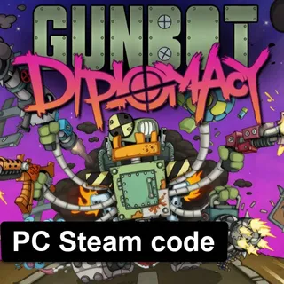 Gunbot Diplomacy - Top-Down Shooter - PC Steam code - Instant Delivery