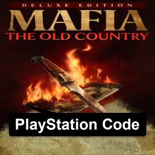 Mafia: The Old Country Deluxe Edition PS5 PlayStation 5