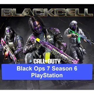 Call of Duty Black Ops 7 Season 6 BlackCell PlayStation and Warzone - Instant Delivery