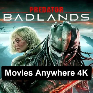 Predator: Badlands 4K UHD Movies Anywhere