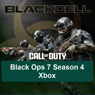 Call of Duty Black Ops 7 Season 4 BlackCell Xbox and Warzone - Instant Delivery