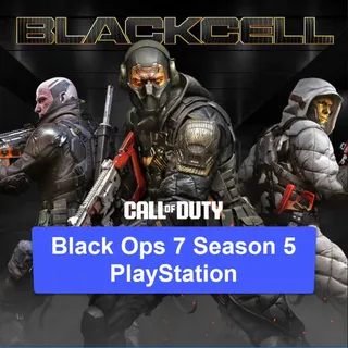 Call of Duty Black Ops 7 Season 5 BlackCell PlayStation and Warzone - Instant Delivery