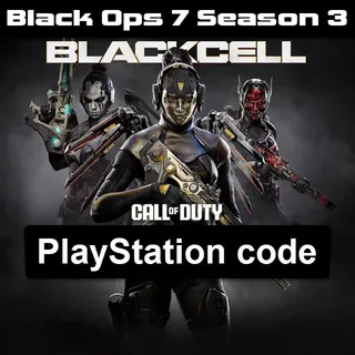 Call of Duty Black Ops 7 BO7 BlackCell Season 3 PlayStation PS5 PS4 and Warzone (PlayStation Store)