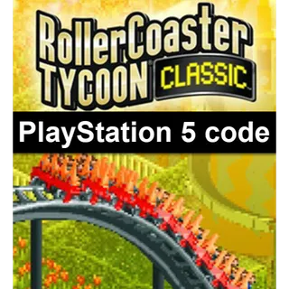 RollerCoaster Tycoon Classic - PS5 - PlayStation 5 code - Instant Delivery
