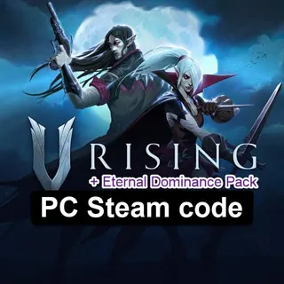 V Rising + Eternal Dominance DLC Game Bundle - PC Steam - Instant Delivery