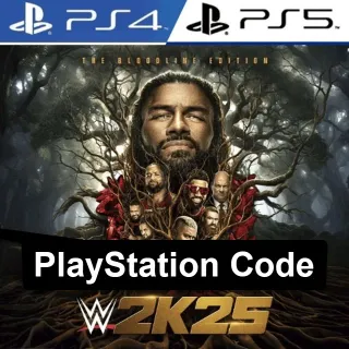 WWE 2K25 The Bloodline Edition PS5 PS4 PlayStation 5 and PlayStation 4