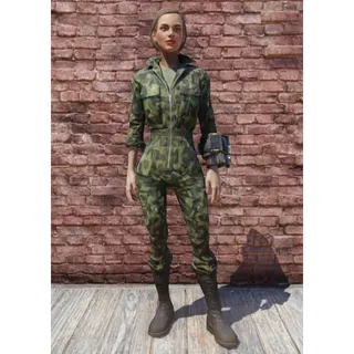 Forest Camo Jumpsuit