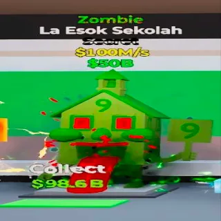 La Esok Sekolah Zombie Steal The De Brainrot Fortnite