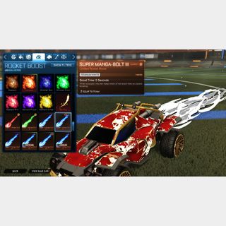 Super Manga-Bolt III  Titanium white - Game Items - Gameflip