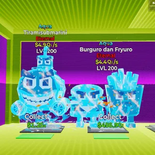 💸LVL 200💸Aqua Bundle