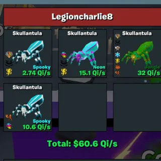 Skullantula Bundle x4