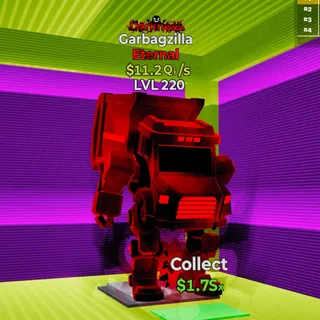 🔥LVL 220🔥Garbagzilla