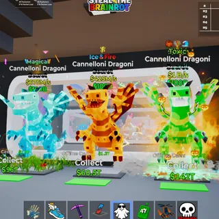 3X cannelloni Dragoni