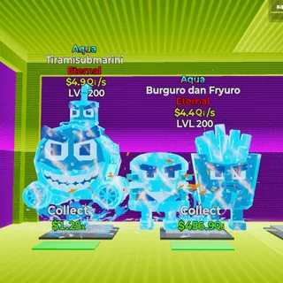 💸LVL 200💸Aqua Bundle