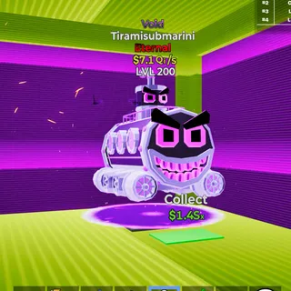 💸LVL 200💸Tiramisubmari