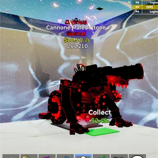 🔥LVL 210🔥Cannone Maled