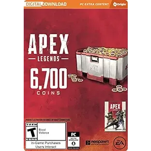APEX LEGENDS - 6700 COINS PC EA APP CODE