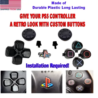 Ps5 Controller Retro Classic Button Kit (PS5 BUTTONS)