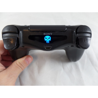 Controller Zubehor Gameflip - ps4 controller light bar punisher decal sticker