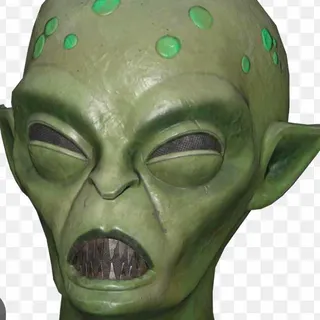 Fasnaght glowing alien 