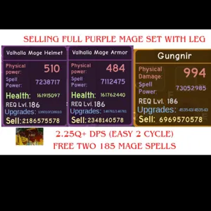 DQR MAGE FULL SET