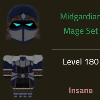 INSANE MAGE SET DQR