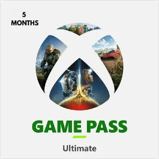 Xbox Gamepass ultimate 5 Months