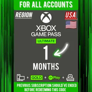 Gamepass Ultimate 1 Month