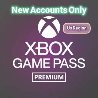Xbox Gamepass Premium 1 Month (New Accounts Only)