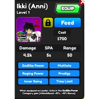 IKKI ANNI ASTD 