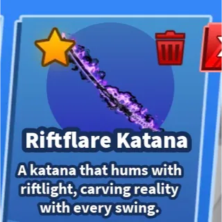 riftflare katana