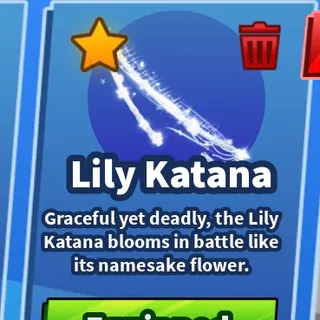 lily katana