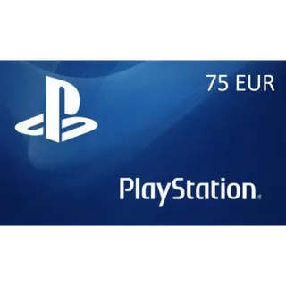 €75.00 EUR PlayStation Gift Card Germany Instant Delivery