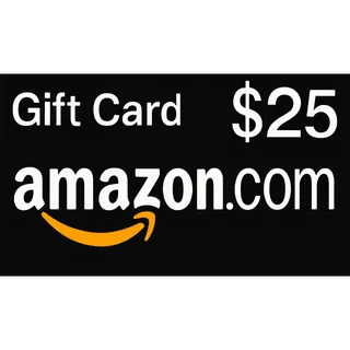 $25.00 USD Amazon Gift Card